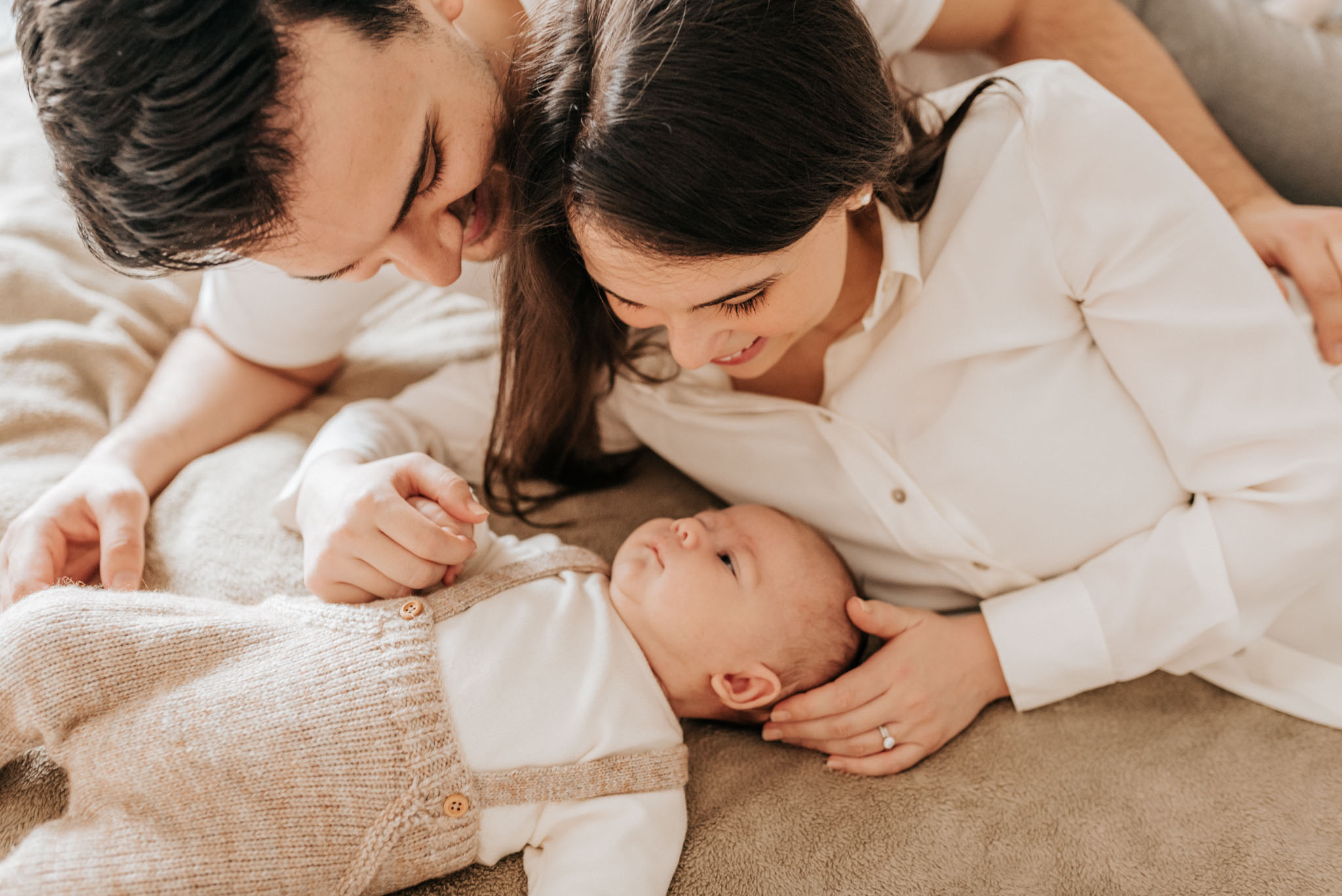 Die Familie zu fotografieren ist stressfrei. Familienshootings in Köln und Umegbung.